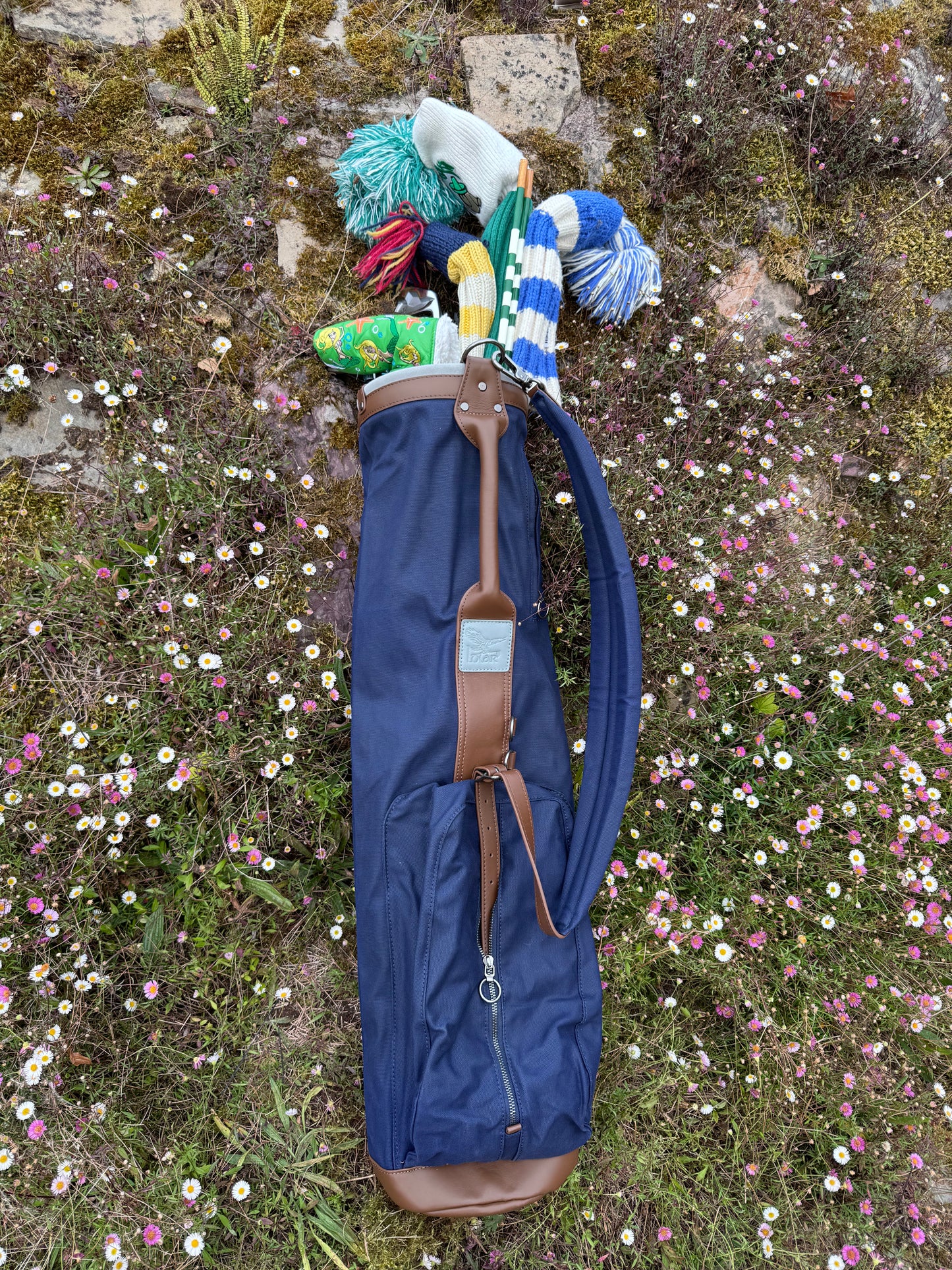 Waxed Canvas Sunday Golf Carry Bag