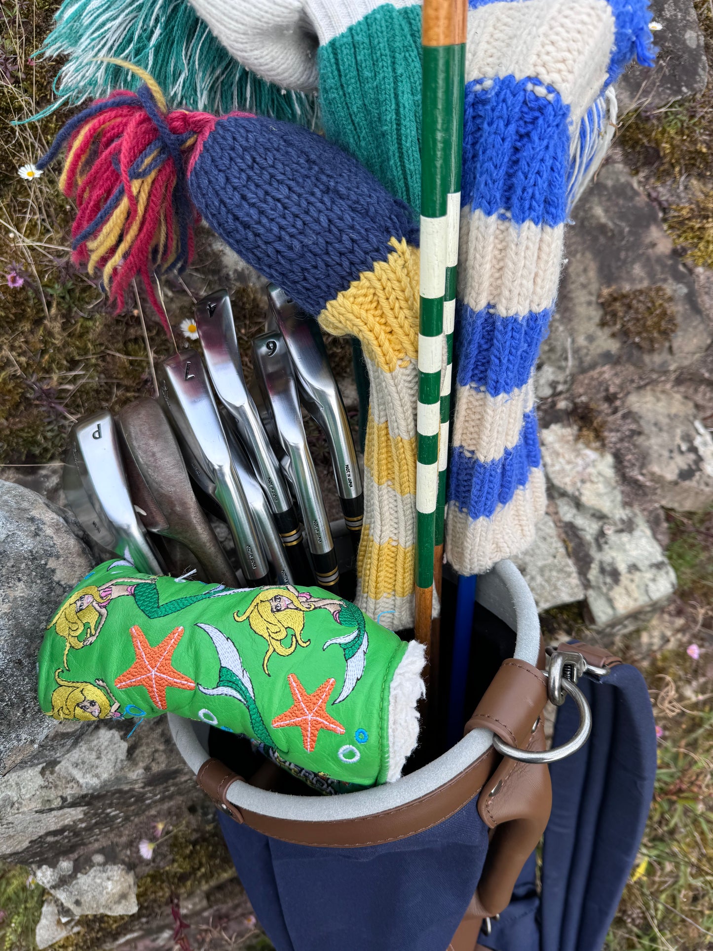 Waxed Canvas Sunday Golf Carry Bag