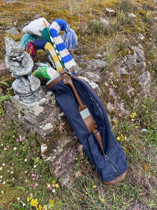 Waxed Canvas Sunday Golf Carry Bag