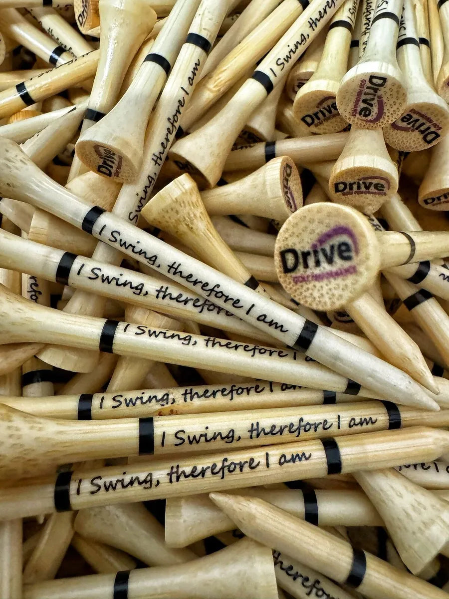 500 Drive Long Length Bamboo Golf Tees 3.25 Inches